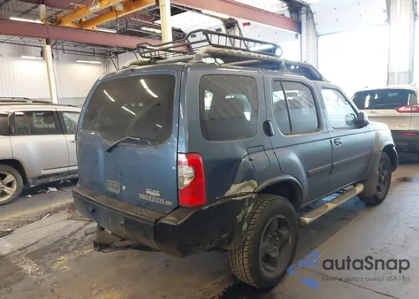 2001 Nissan Xterra Se from USA, damaged, VIN 5N1ED28Y31C505686